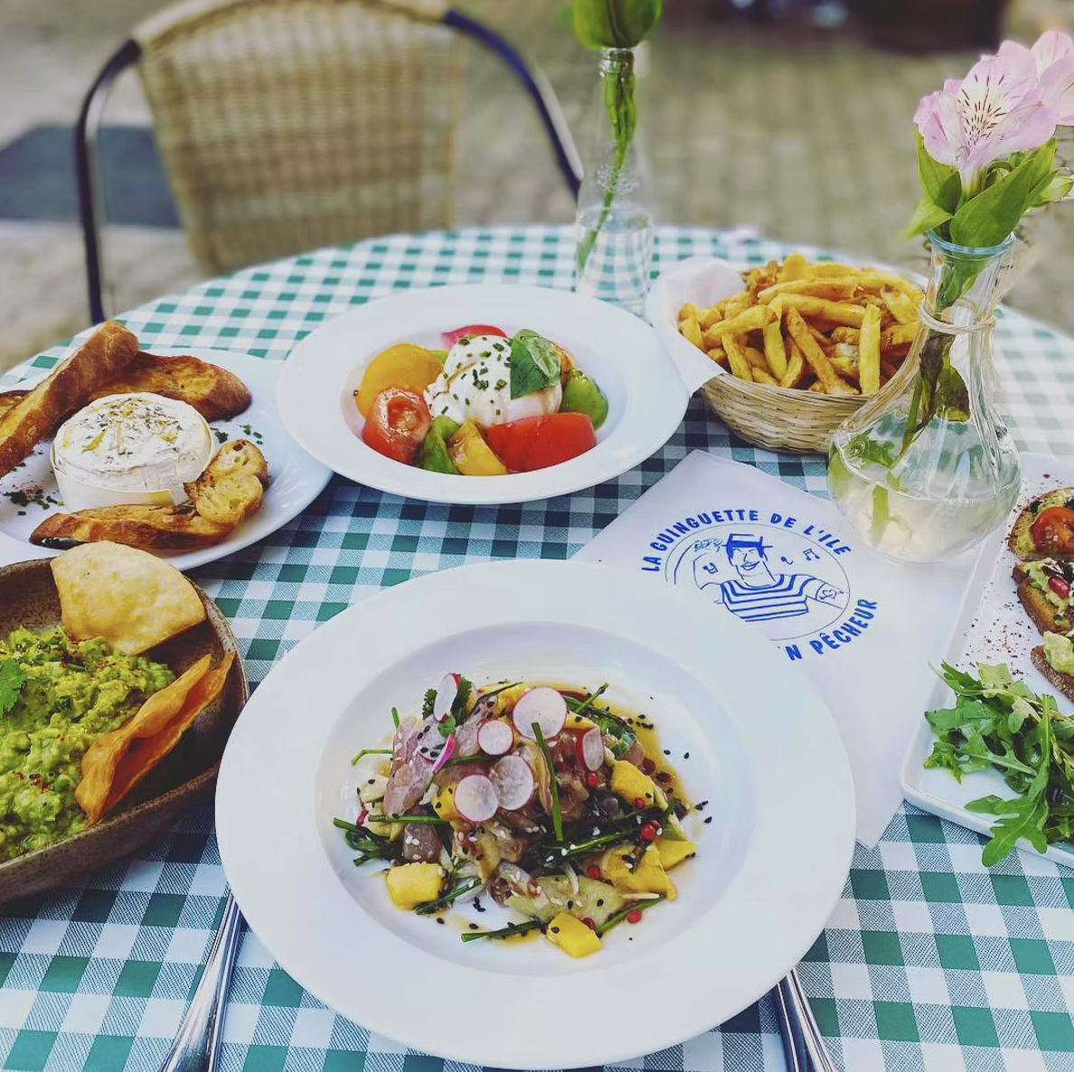 Restaurant Ile du Martin Pêcheur à Champigny